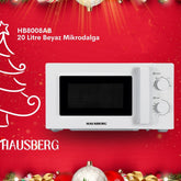 Hausberg 20 Litre Mikrodalga Fırın Beyaz